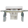 Выключатель 1-клавишный с индикацией IEK SKANDY 10А SK-V07W арктический белый SK-V10-1-10-K01